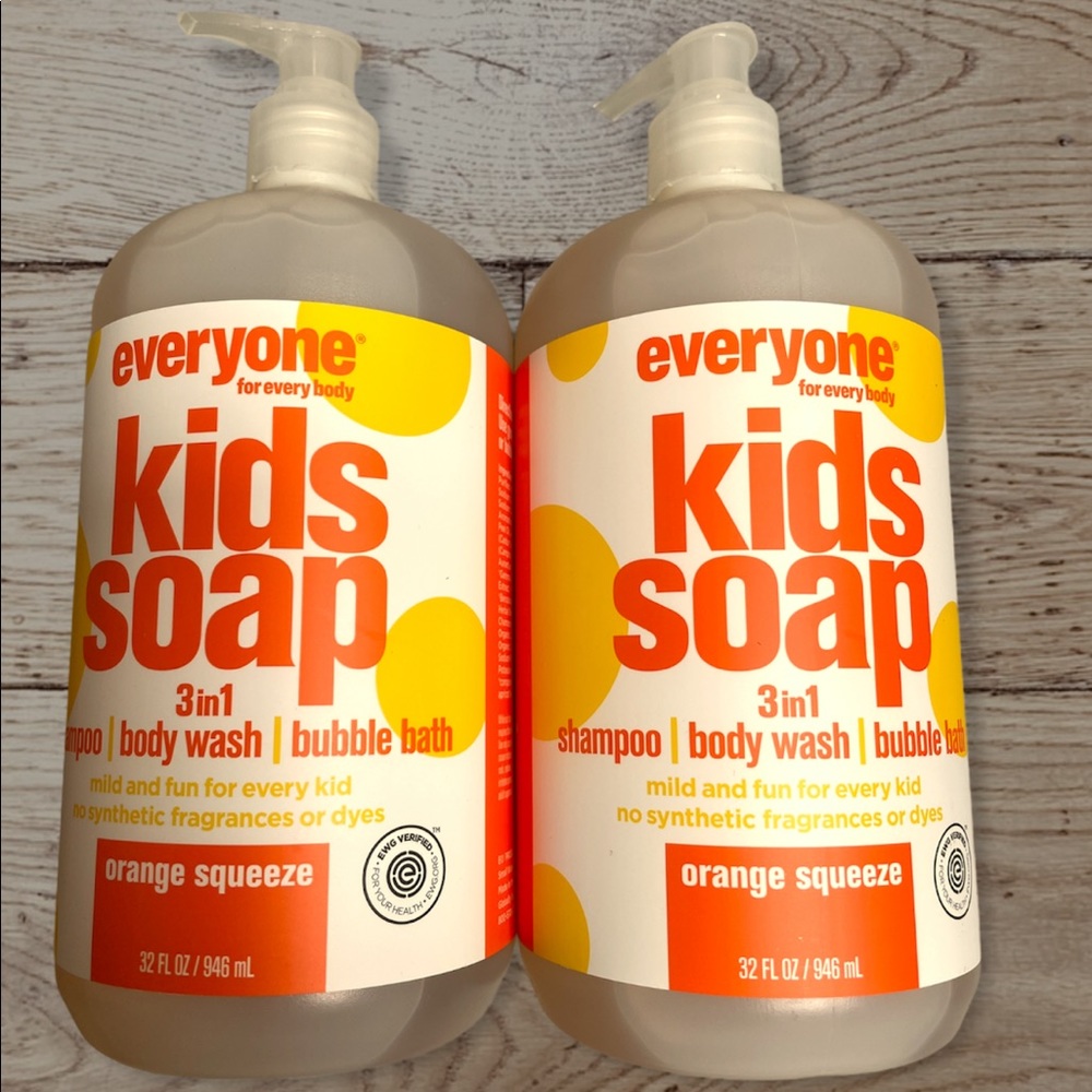 3 in 1 Everyone Soap for Kid - Orange Squeeze 32oz